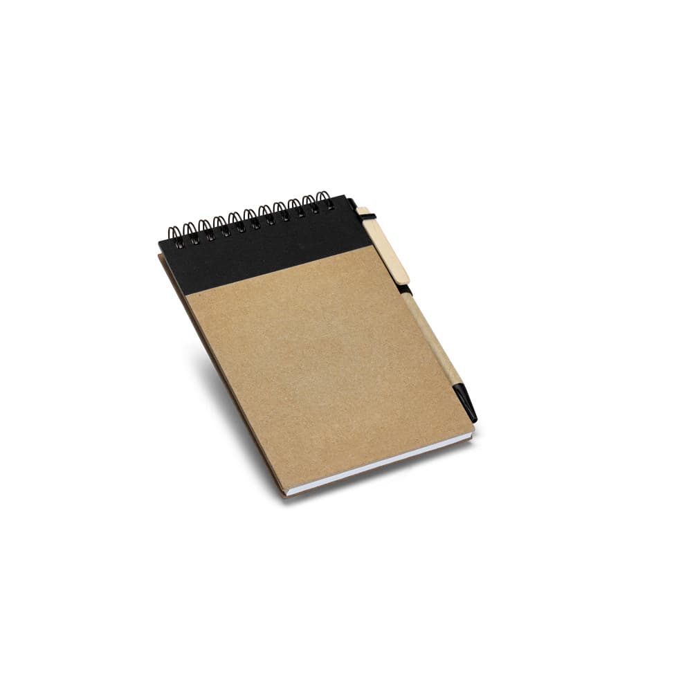 RINGORD. Caderno de bolso espiral com folhas lisas